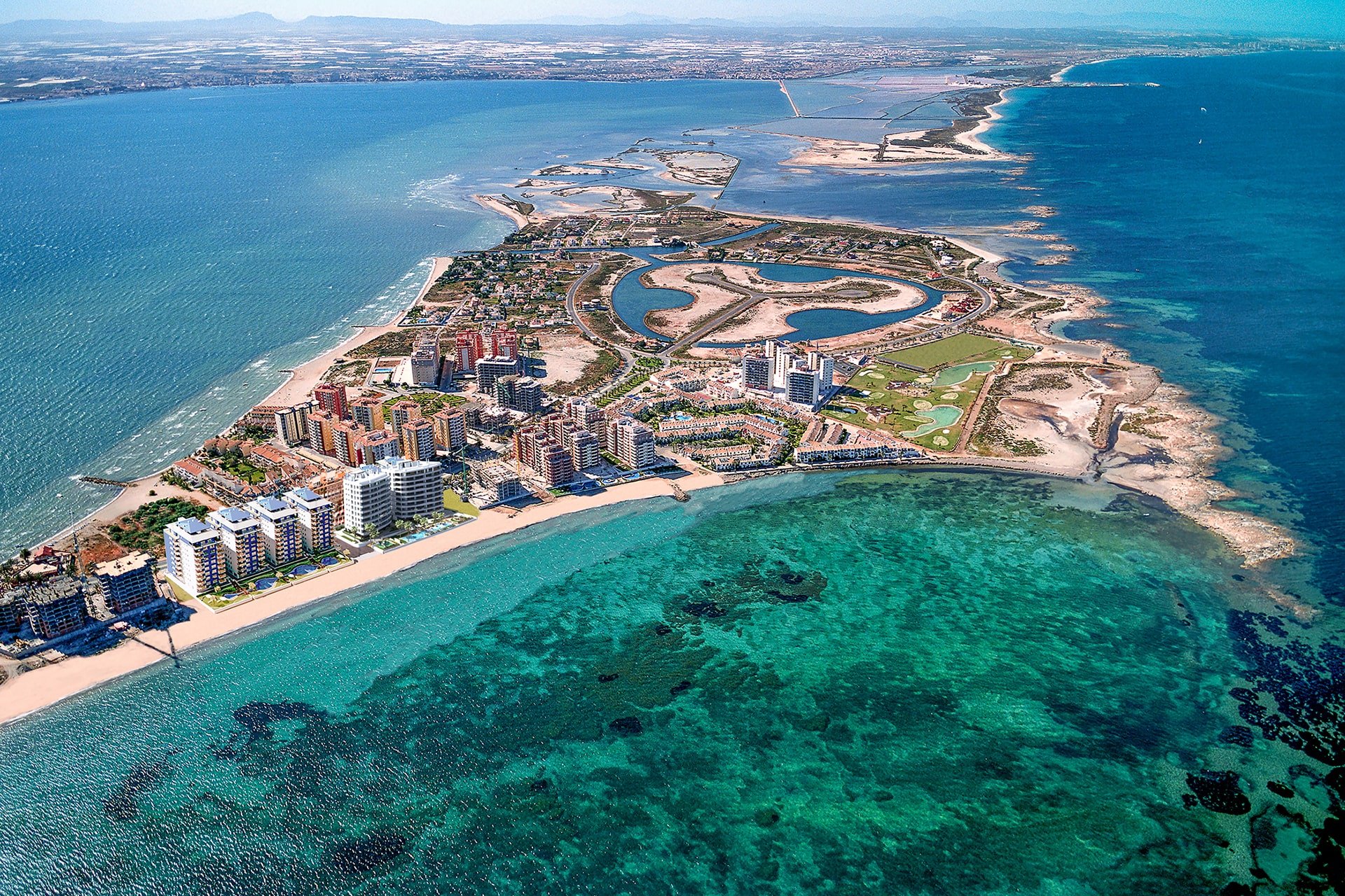 New Build - apartment -
La Manga del Mar Menor