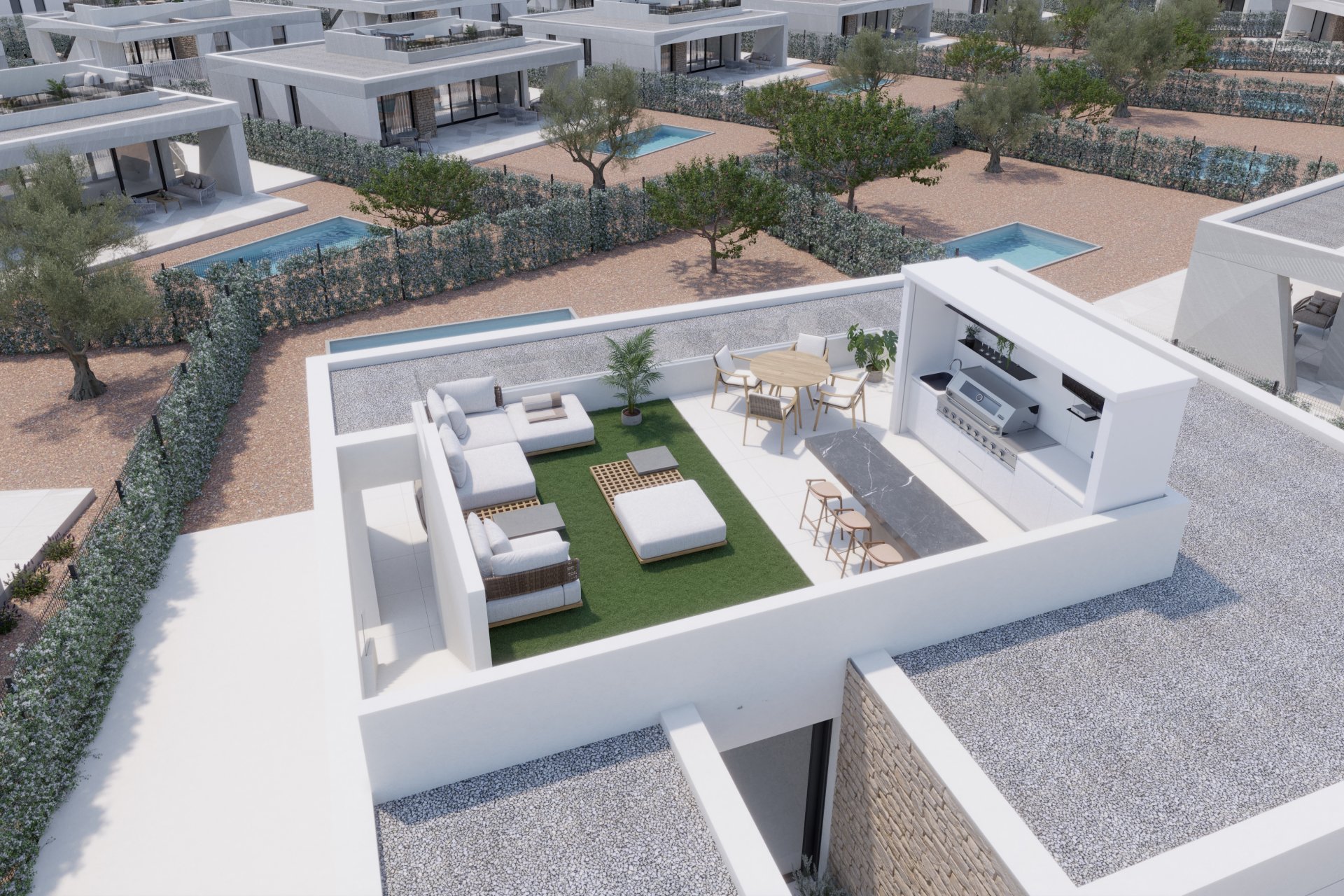 New Build - detached -
Hacienda del Alamo Golf