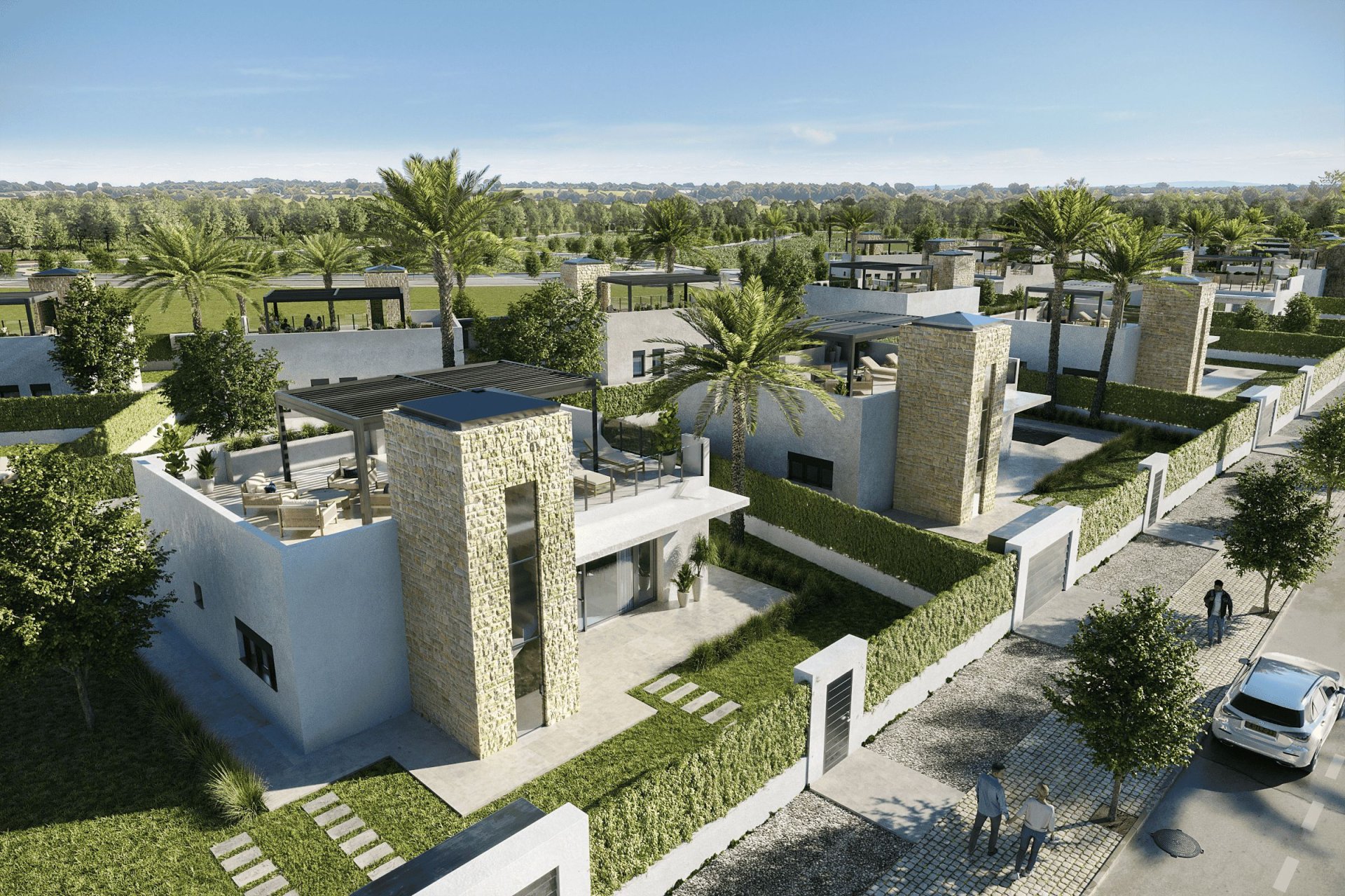 New Build - detached -
Purias