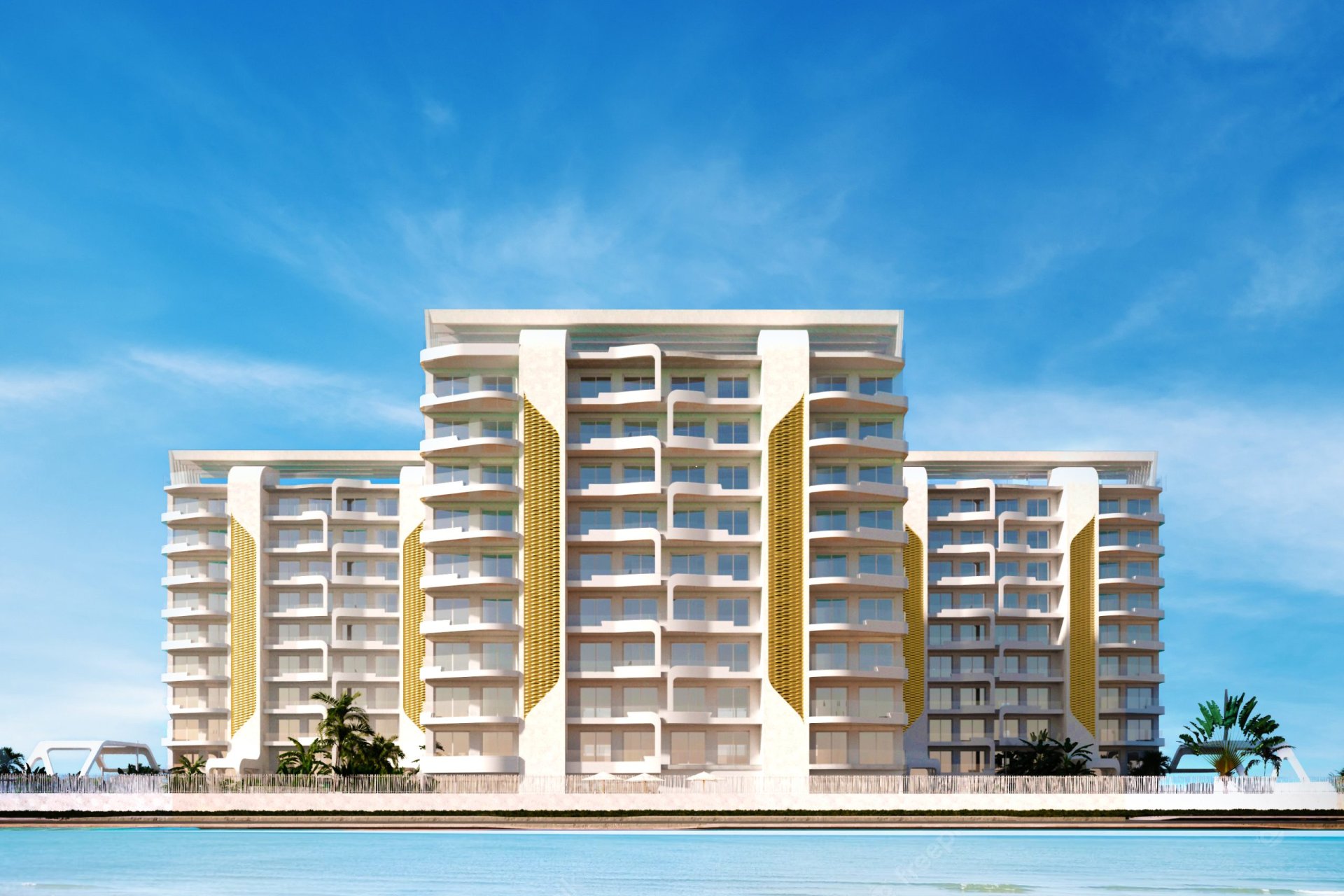 Nieuwbouw - Appartement -
La Manga del Mar Menor