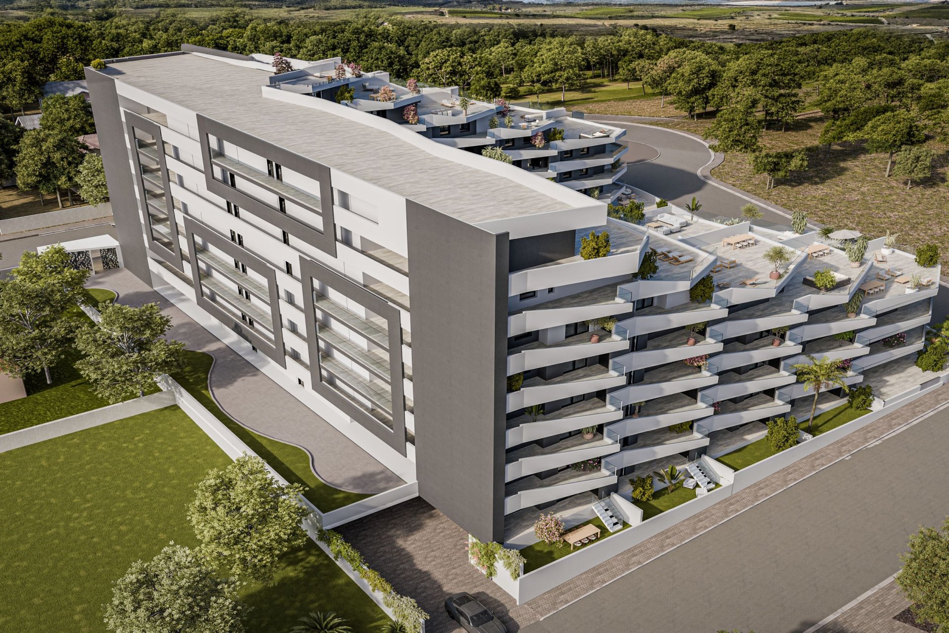 Nieuwbouw - Appartement -
San Miguel de Salinas