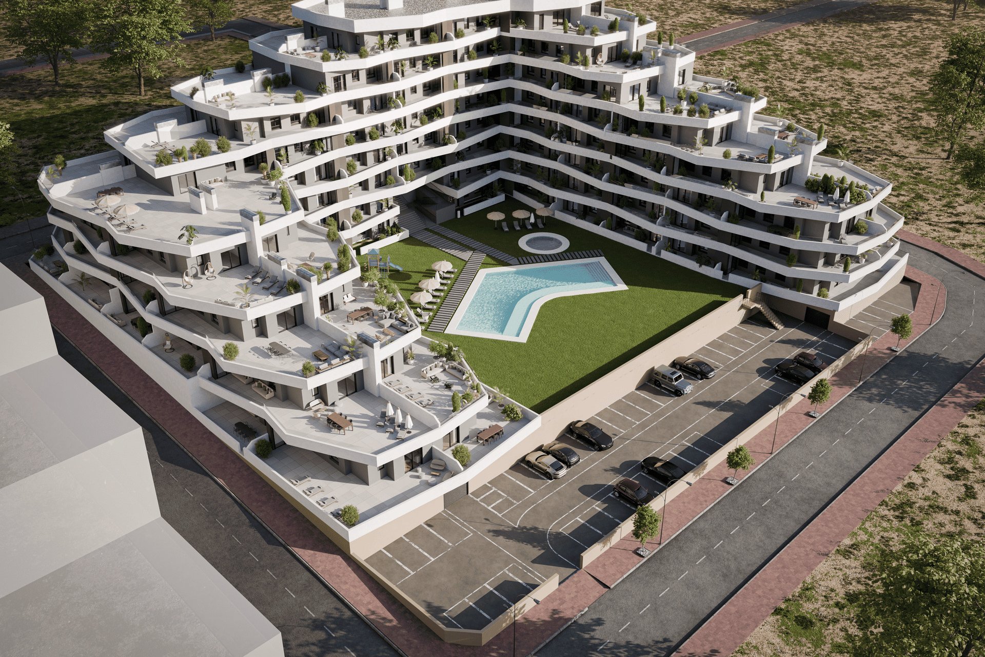 Nieuwbouw - Appartement -
San Miguel de Salinas