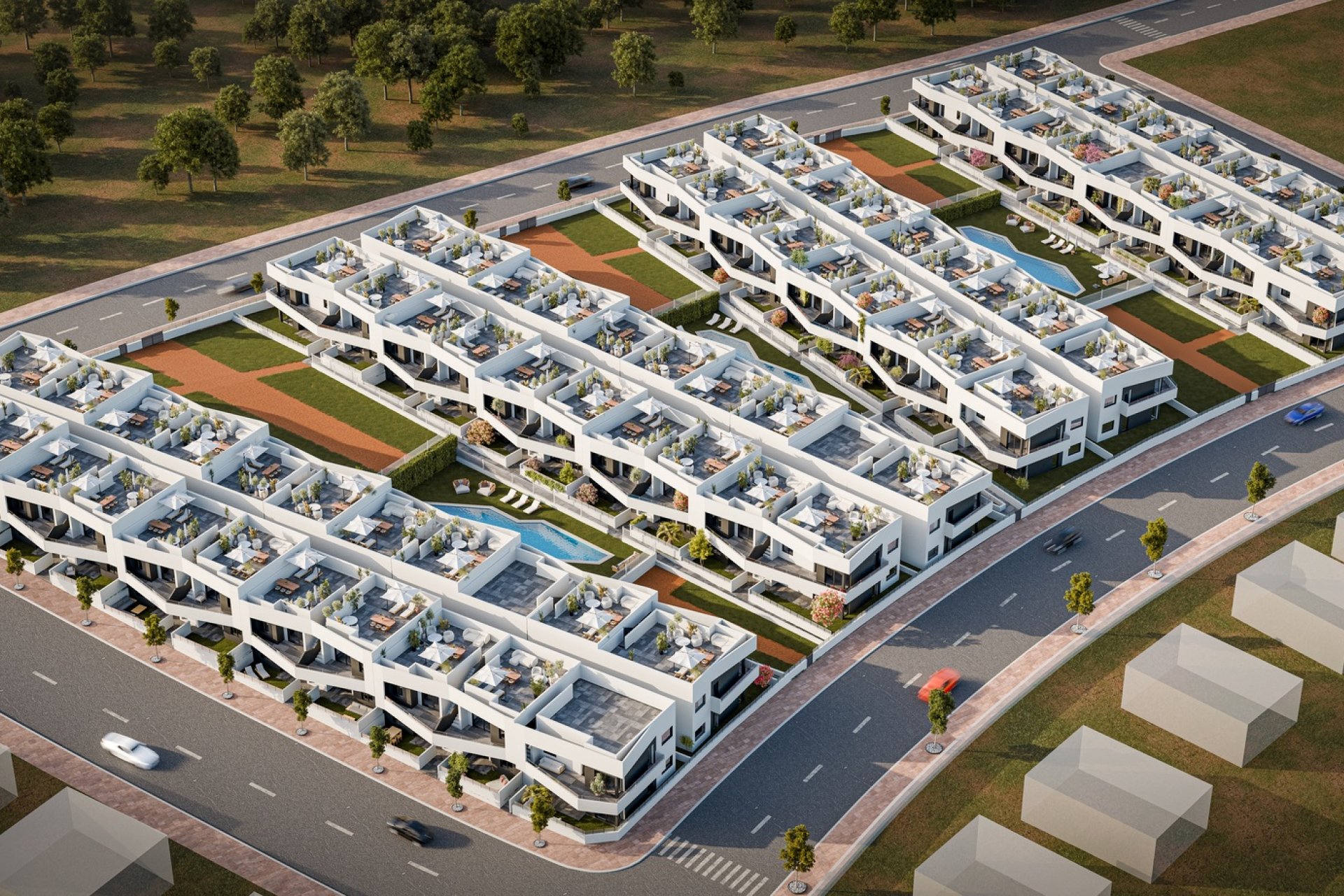 Nieuwbouw - low-bungalow -
San Miguel de Salinas