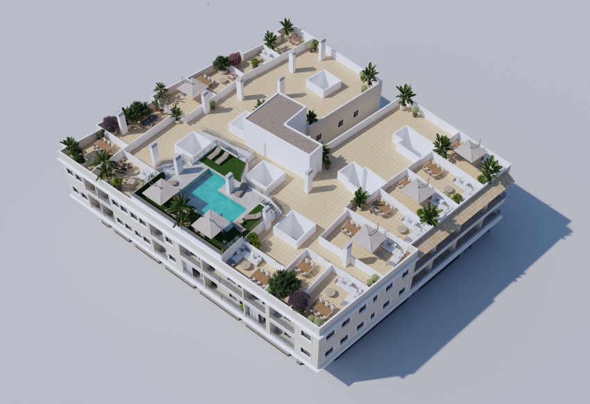 Nieuwbouw - Penthouse -
Algorfa