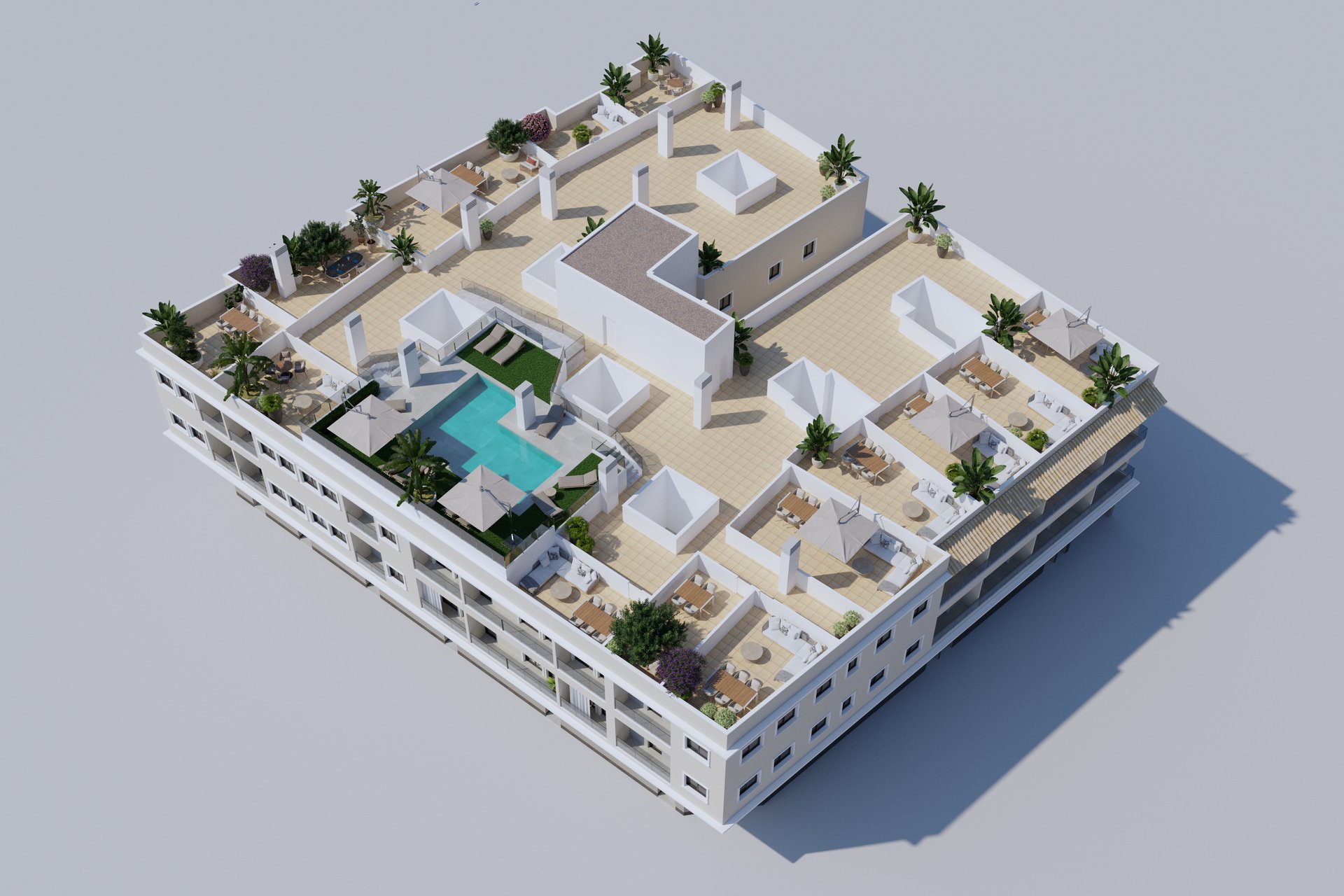 Nieuwbouw - Penthouse -
Algorfa