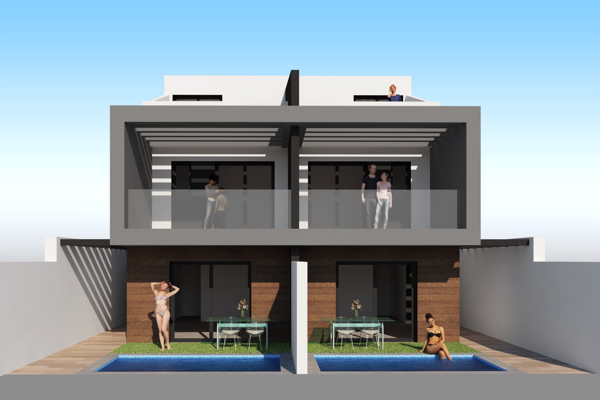 Nieuwbouw - semi-detached -
San Javier