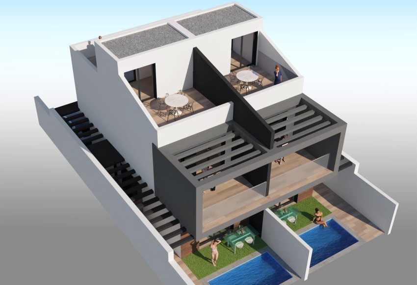 Nieuwbouw - semi-detached -
San Javier
