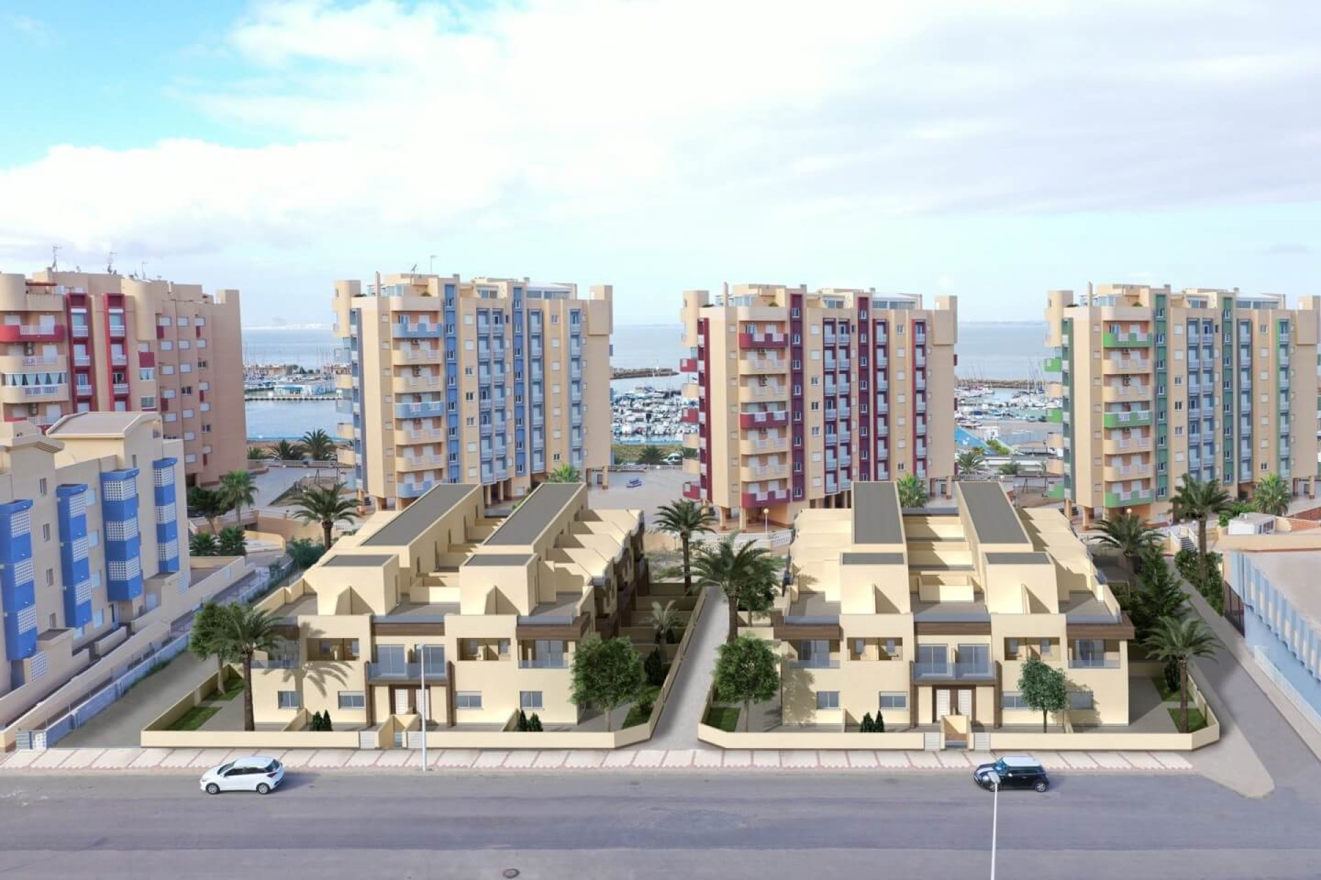 Nieuwbouw - terraced -
La Manga del Mar Menor