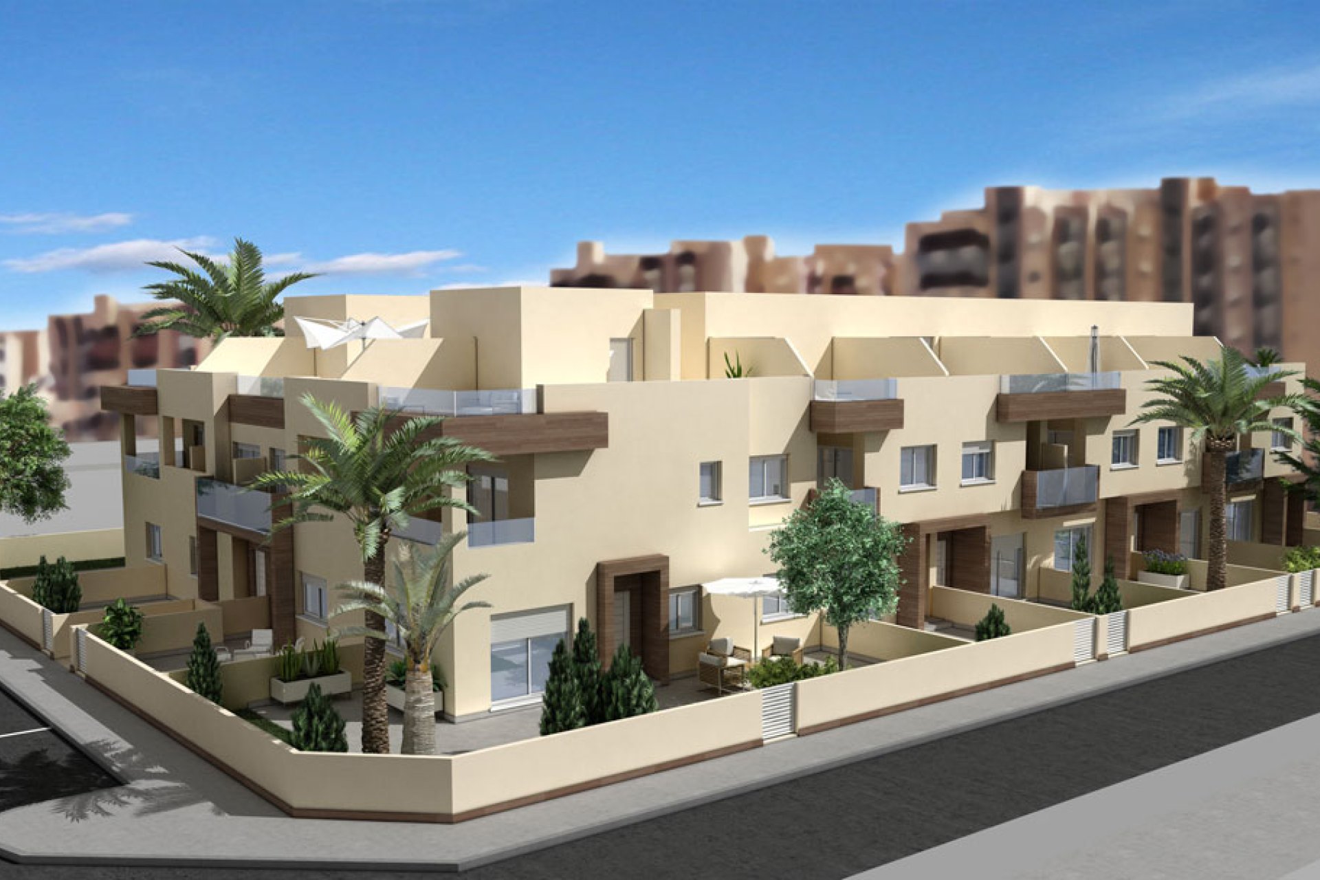 Nieuwbouw - terraced -
La Manga del Mar Menor