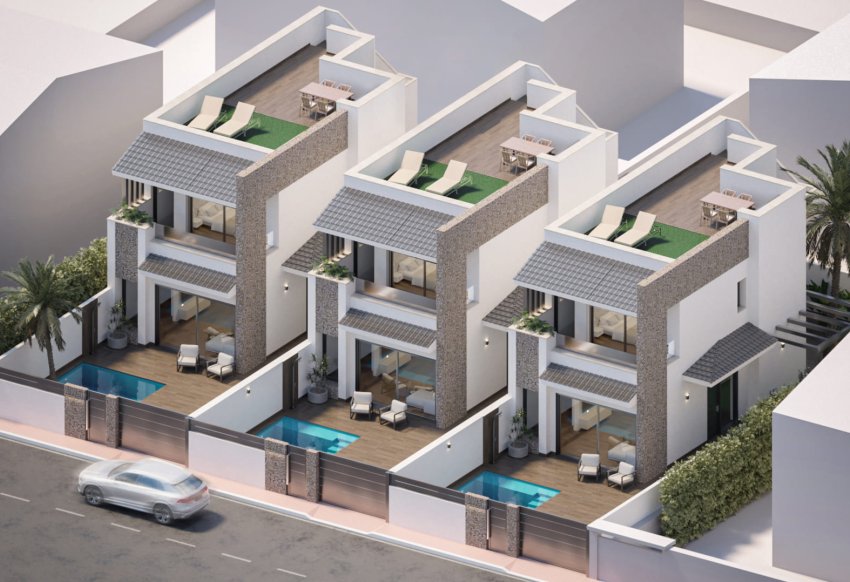 Nieuwbouw - terraced -
San Pedro del Pinatar