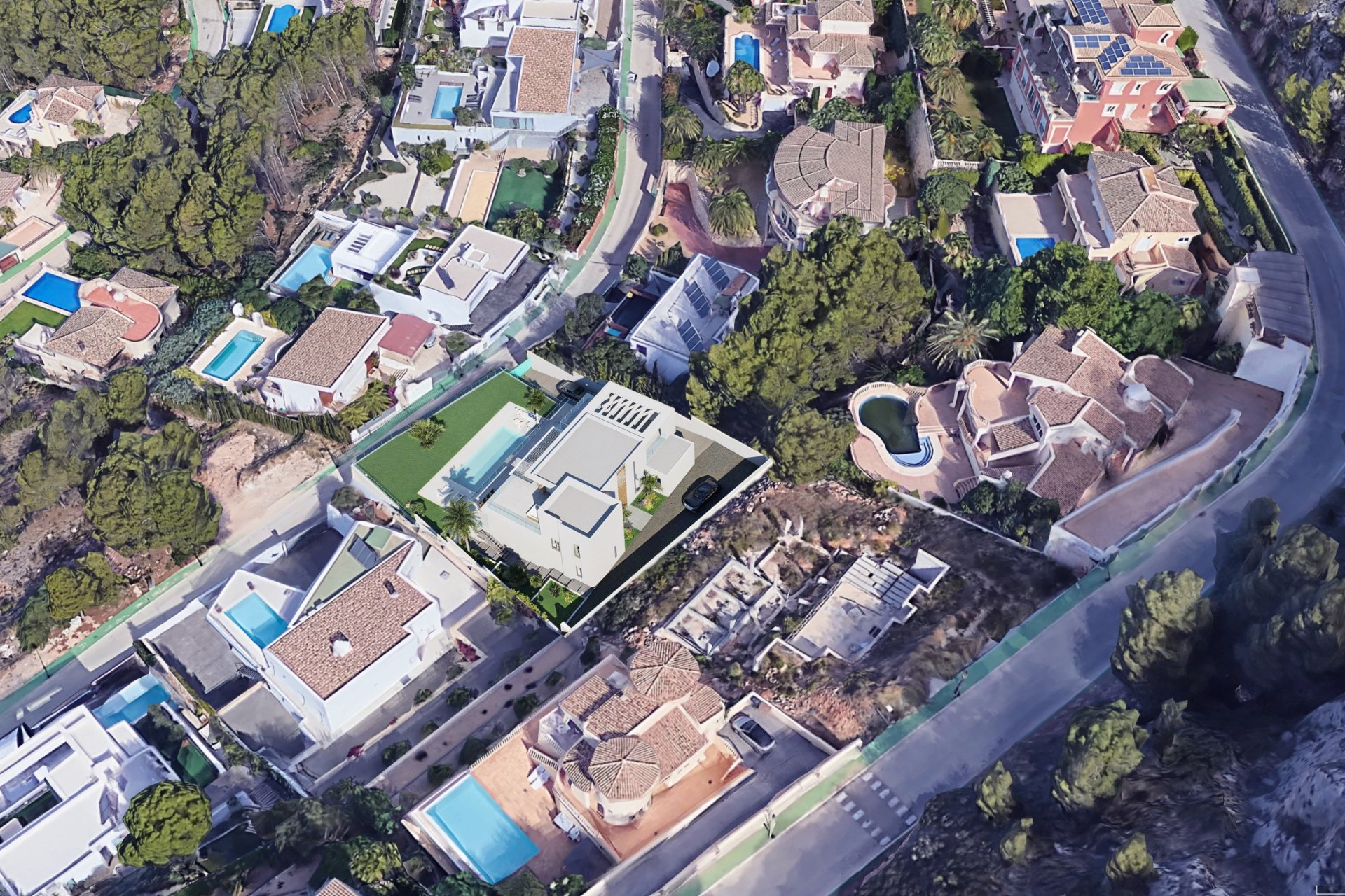 Nieuwbouw - Villa -
Altea