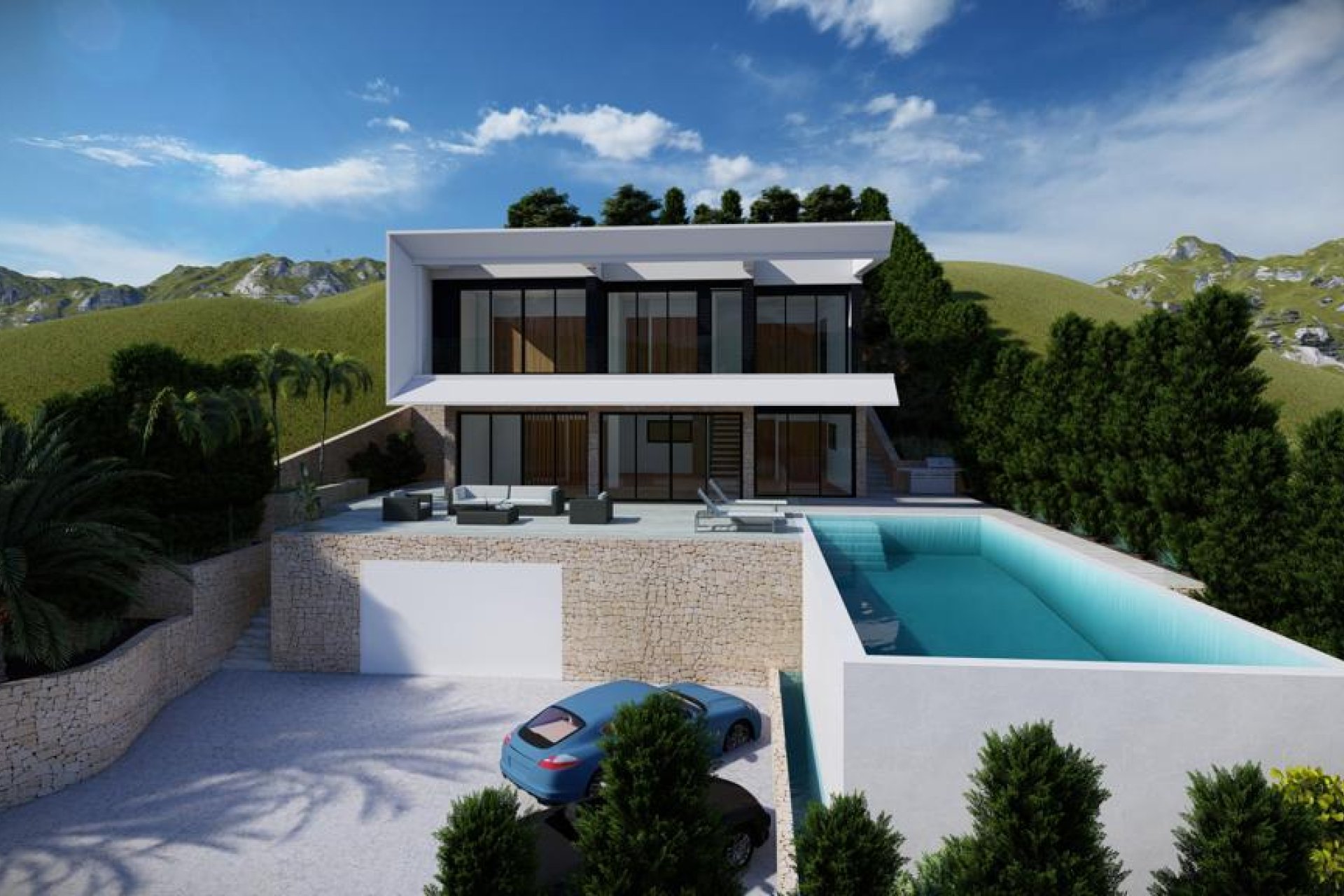 Nieuwbouw - Villa -
Altea