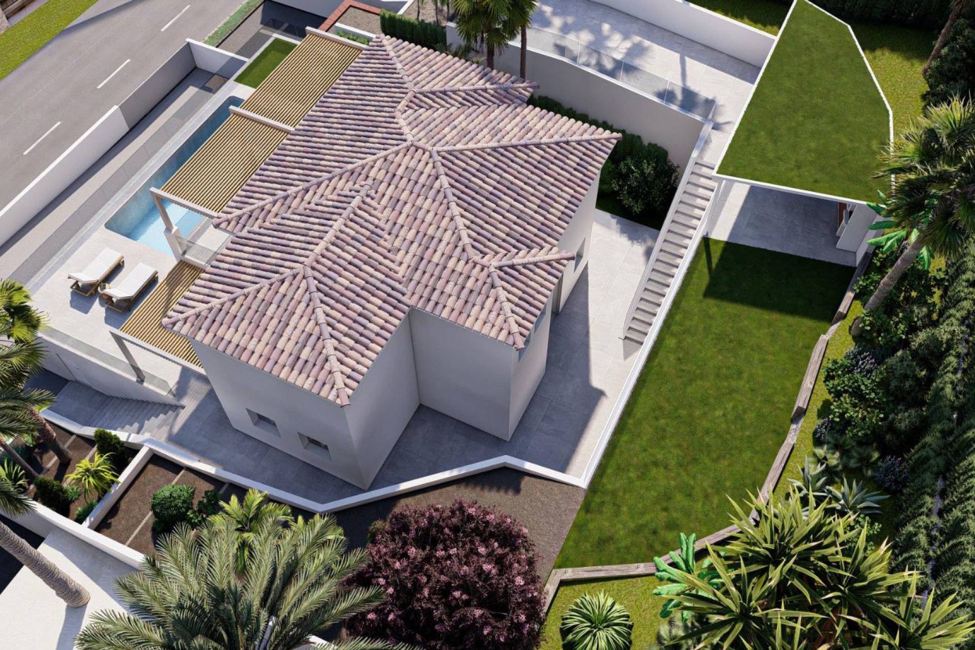 Nieuwbouw - Villa -
Altea