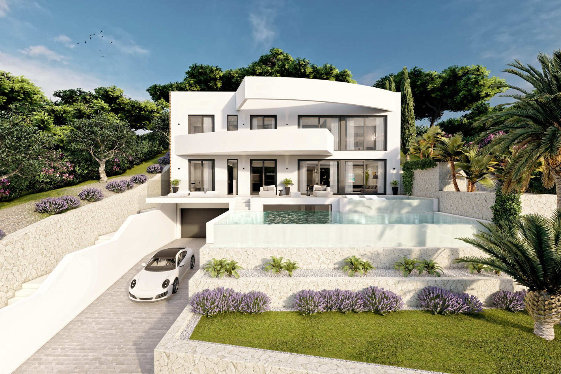 Nieuwbouw - Villa -
Altea