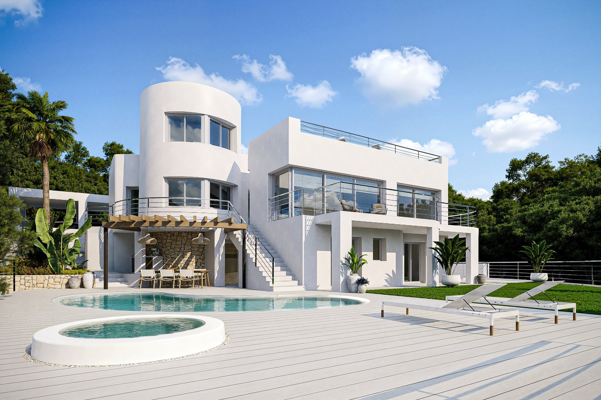 Nieuwbouw - Villa -
Altea
