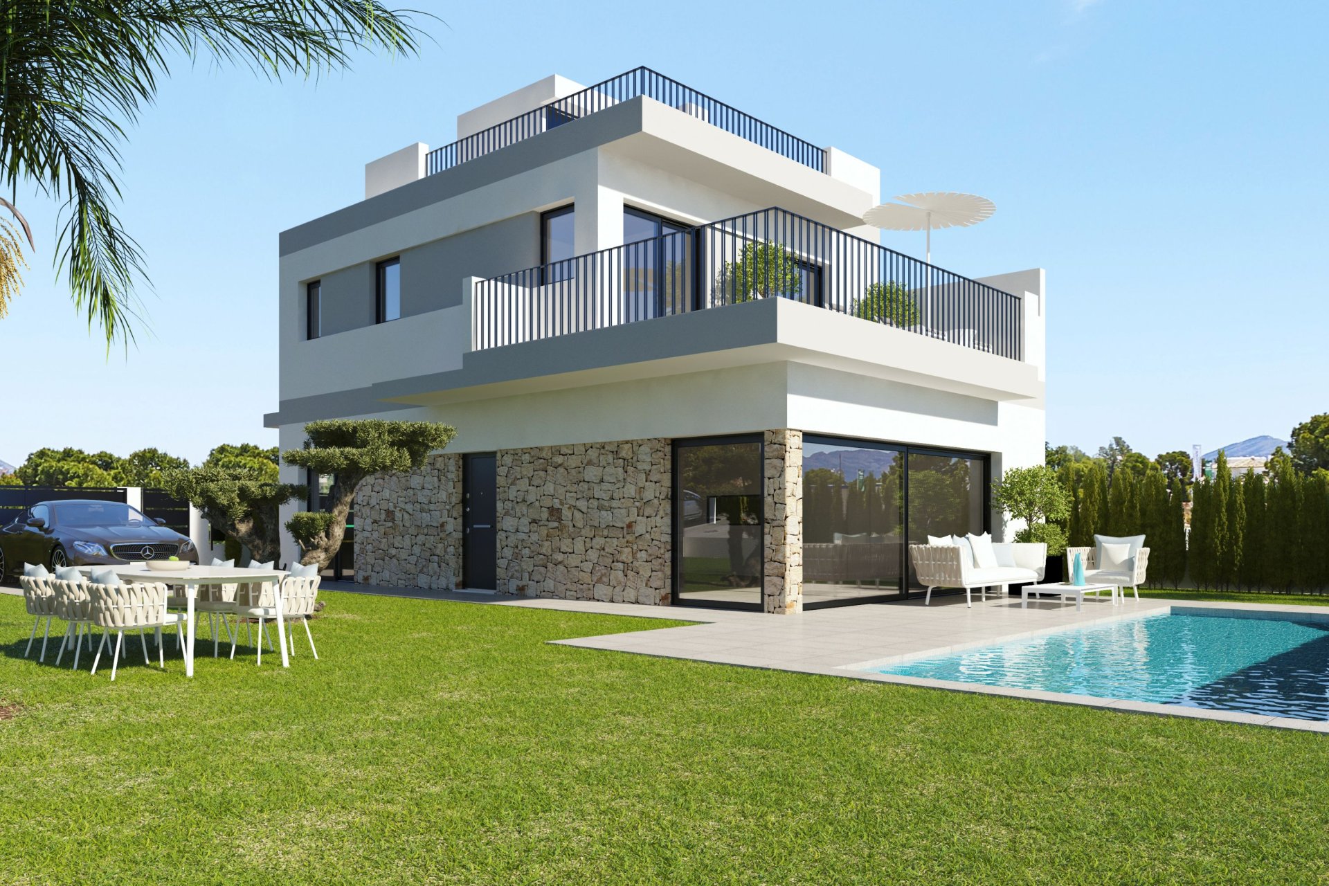 Nieuwbouw - Villa -
San Miguel de Salinas