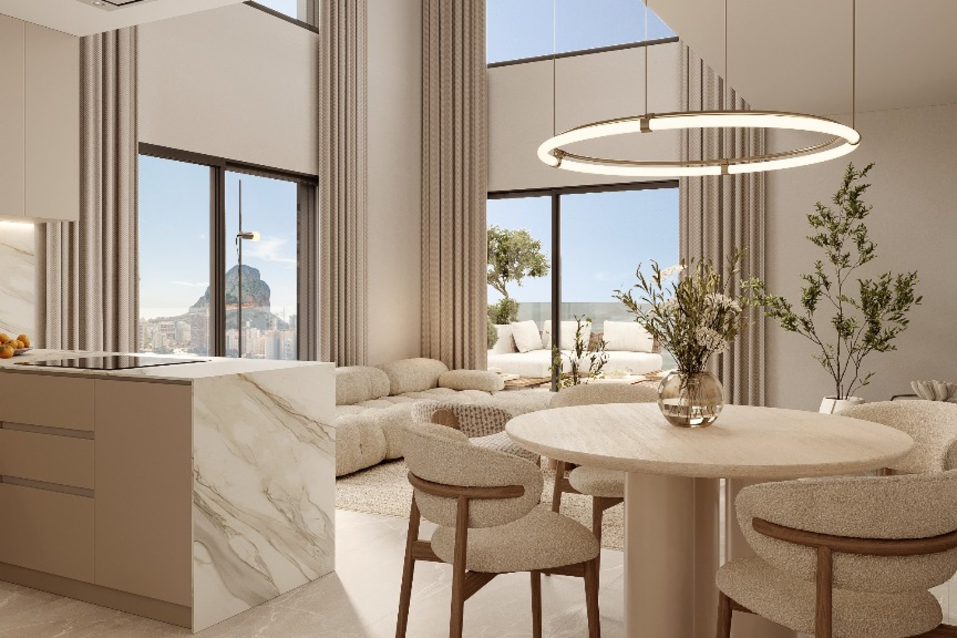 Obra nueva - Ático -
Calpe