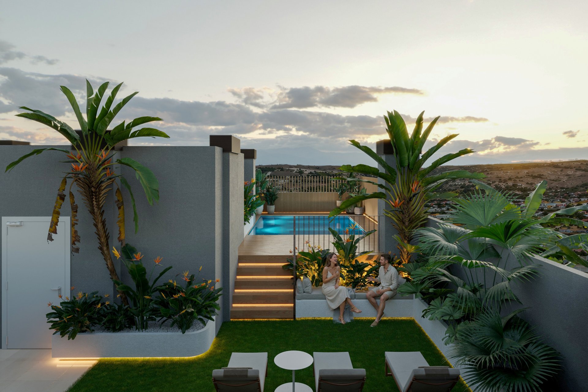 Obra nueva - Ático -
Santa Pola