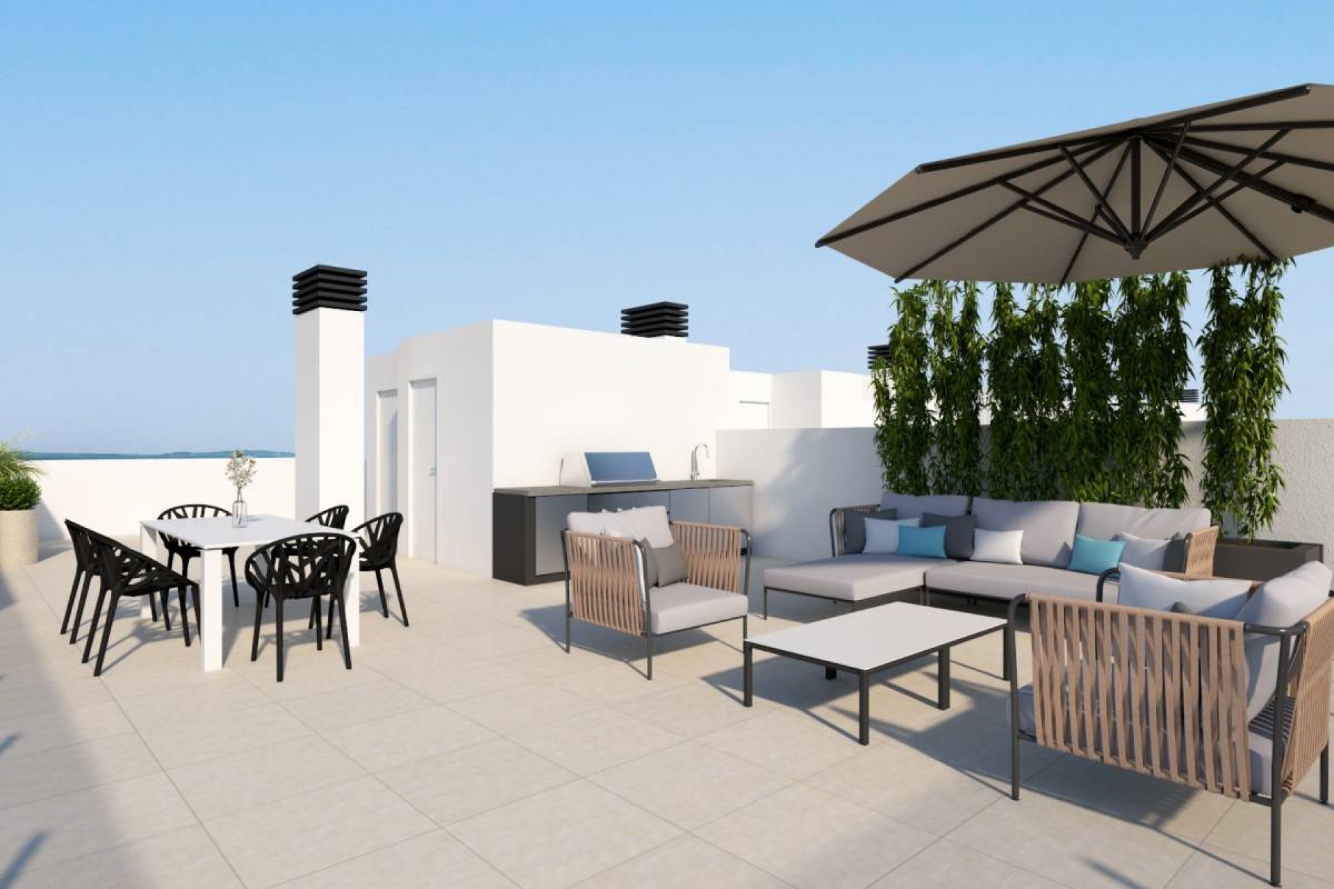 Obra nueva - Ático -
Santa Pola