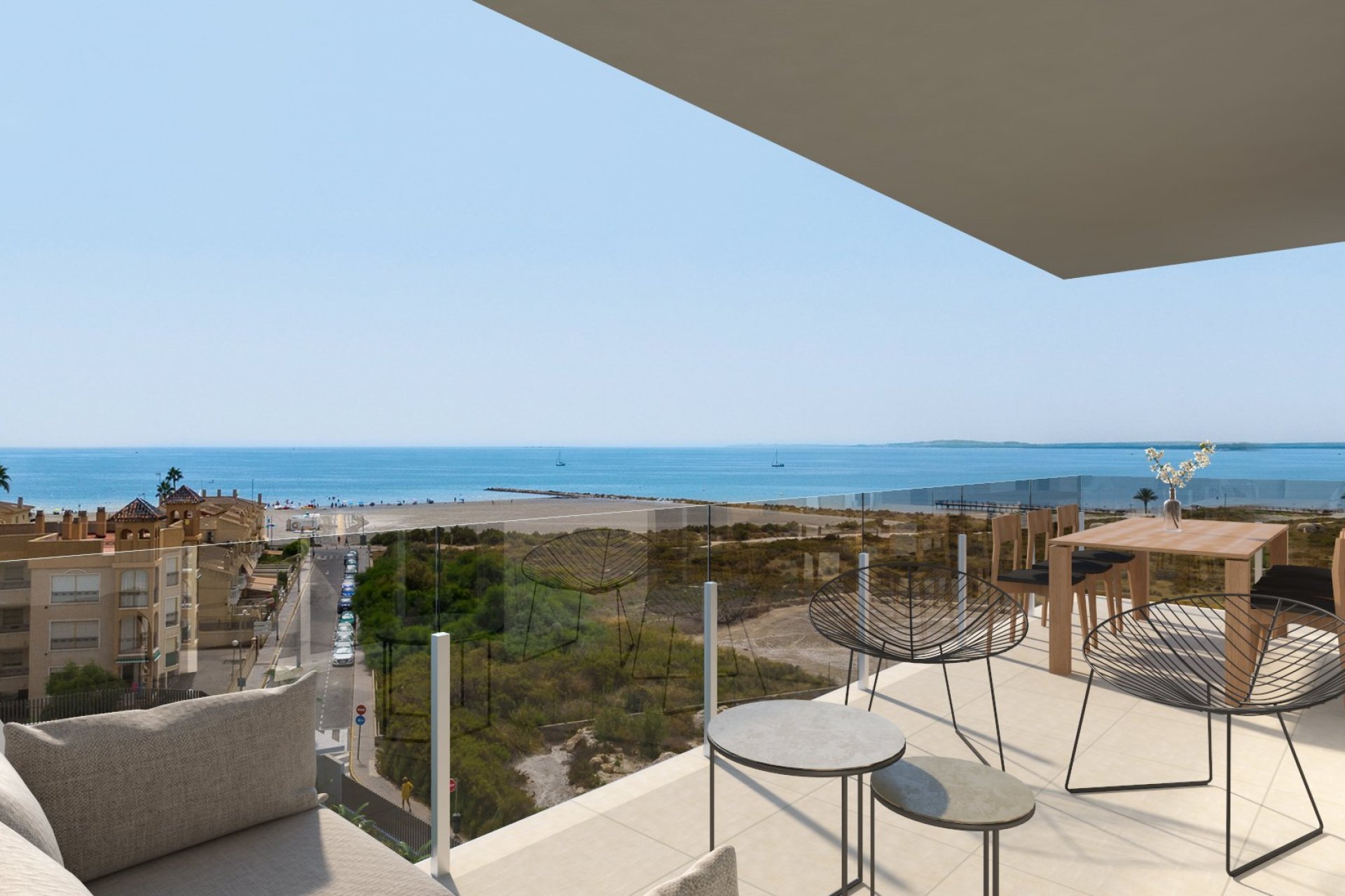 Obra nueva - Ático -
Santa Pola