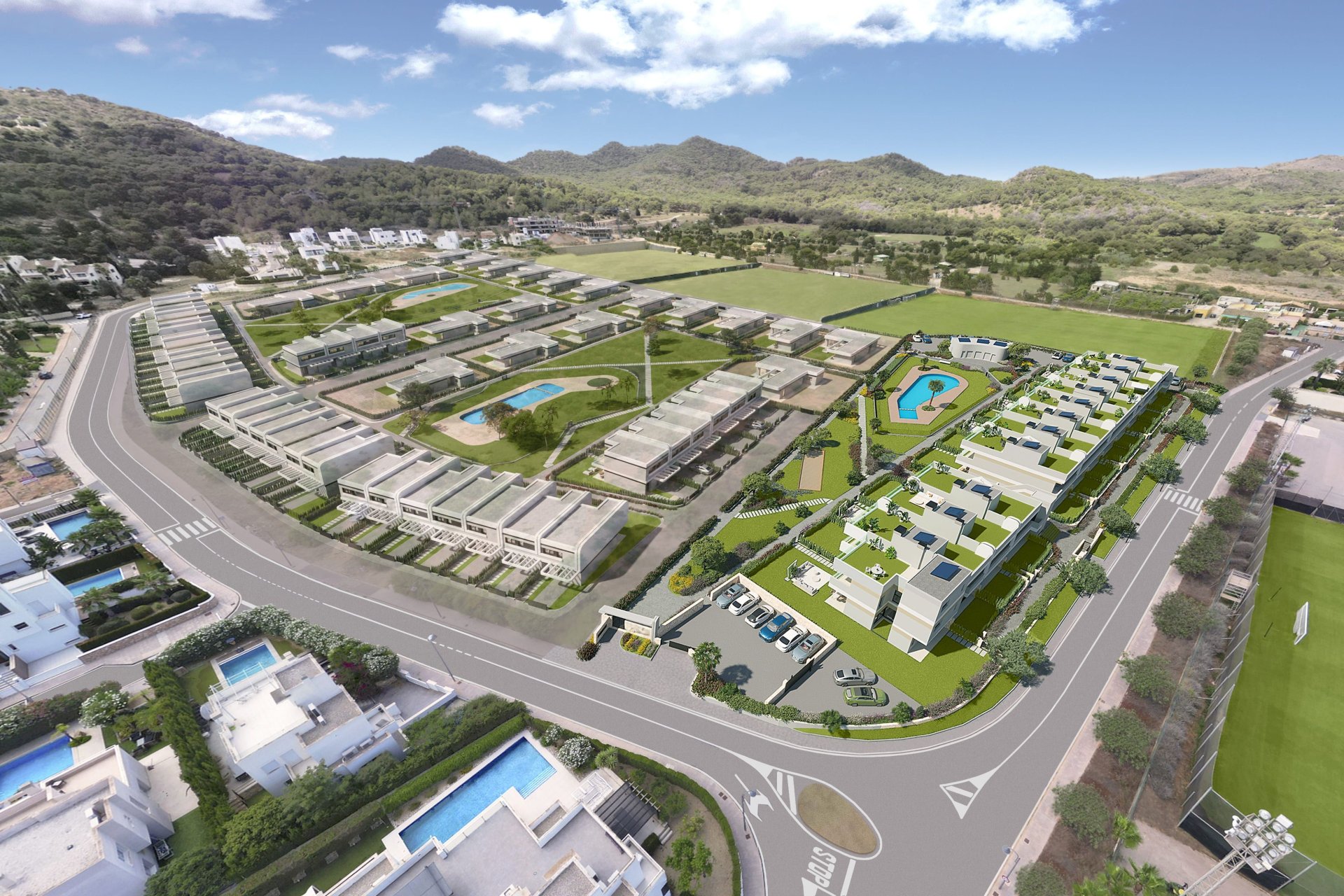 Obra nueva - high-bungalow -
La Manga Club