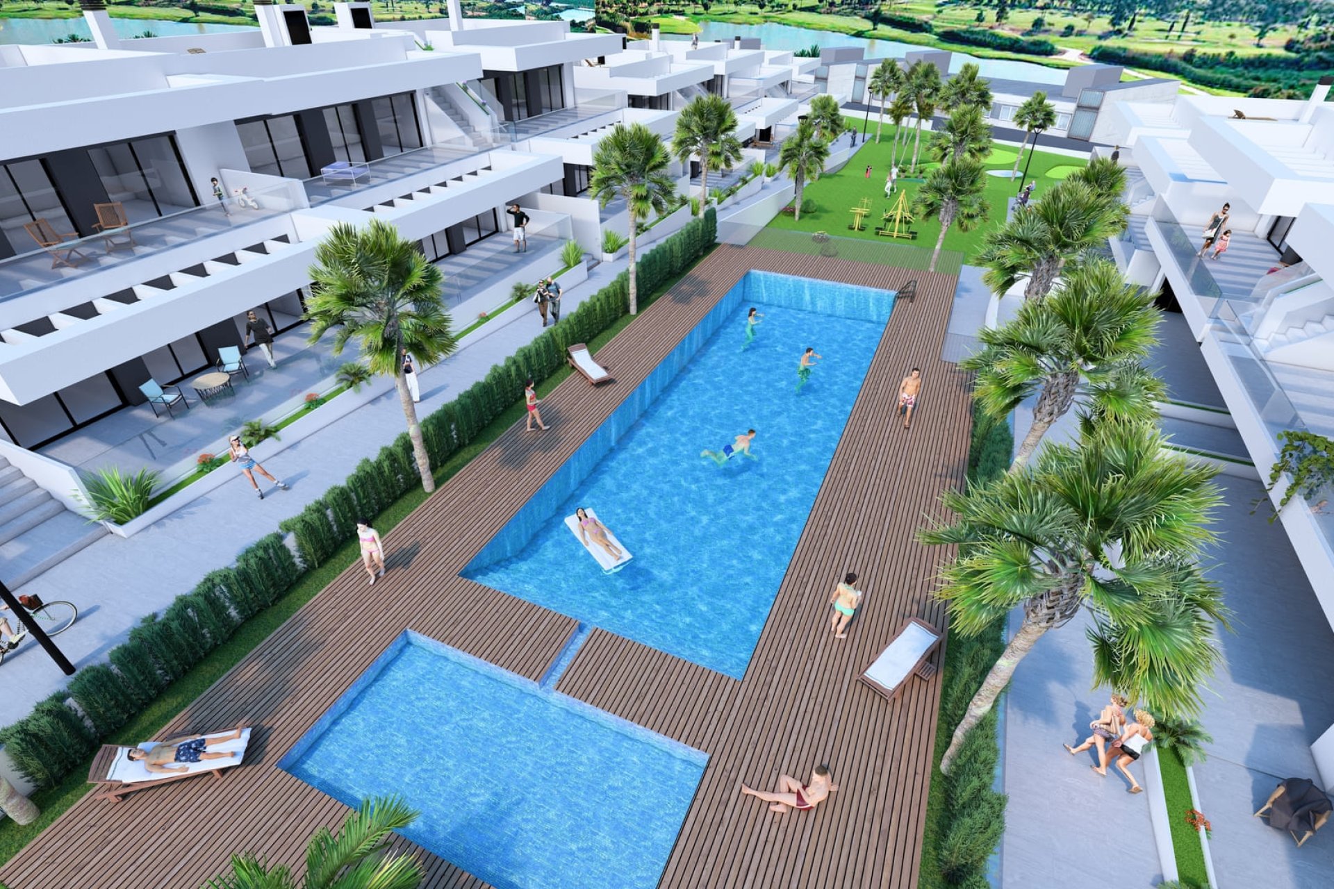 Obra nueva - low-bungalow -
La Finca Golf