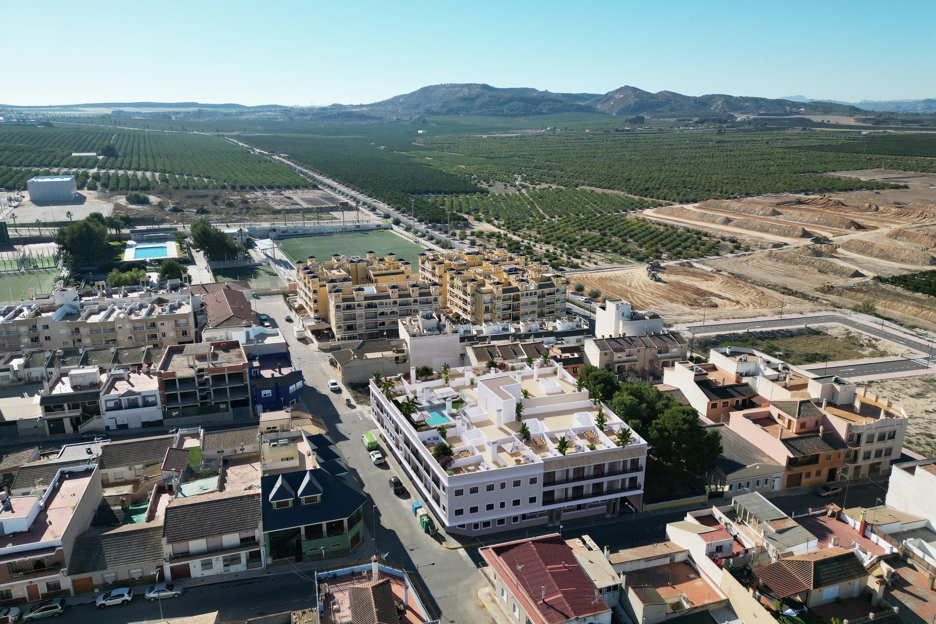 Obra nueva - Planta Baja -
Algorfa