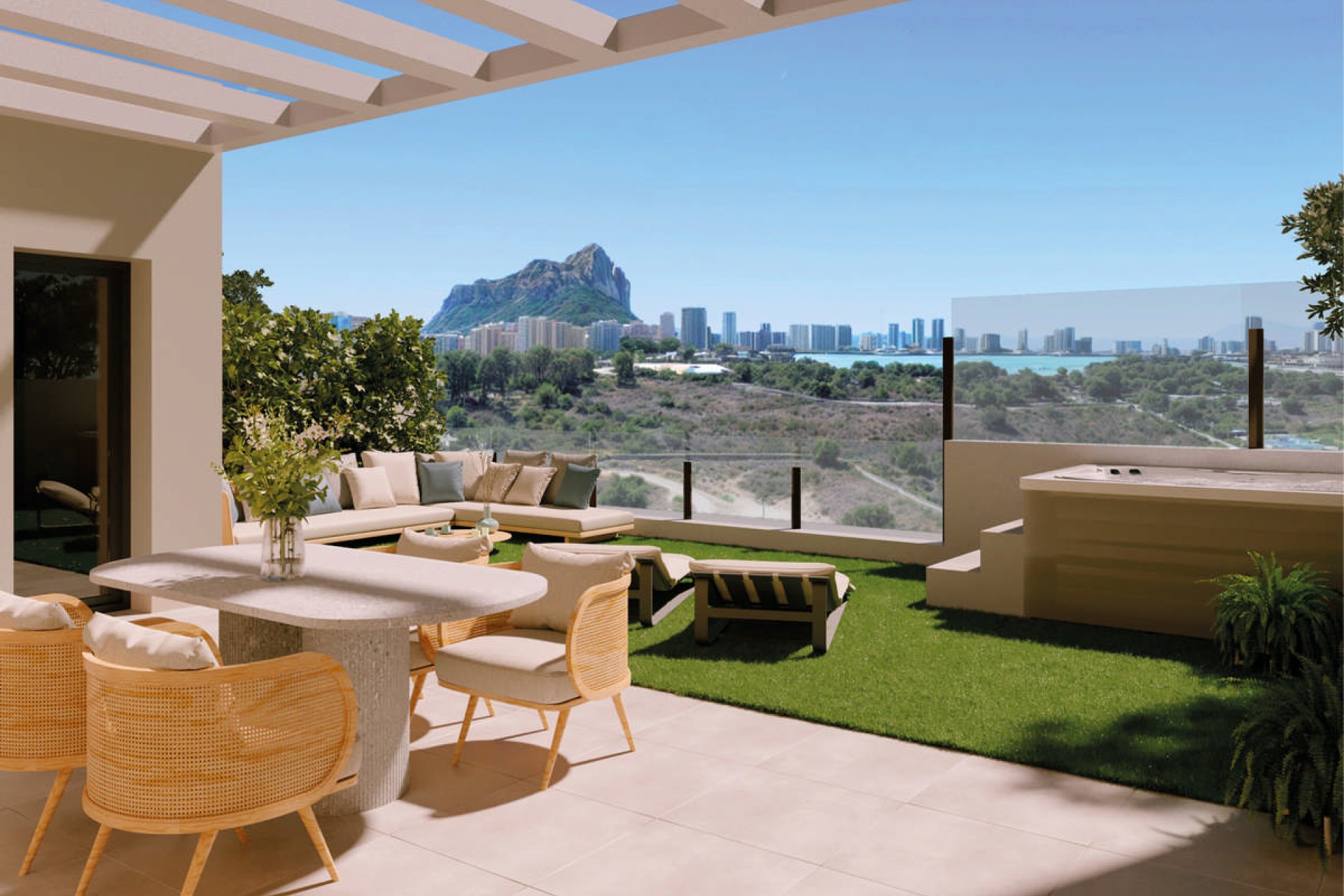 Obra nueva - Planta Baja -
Calpe