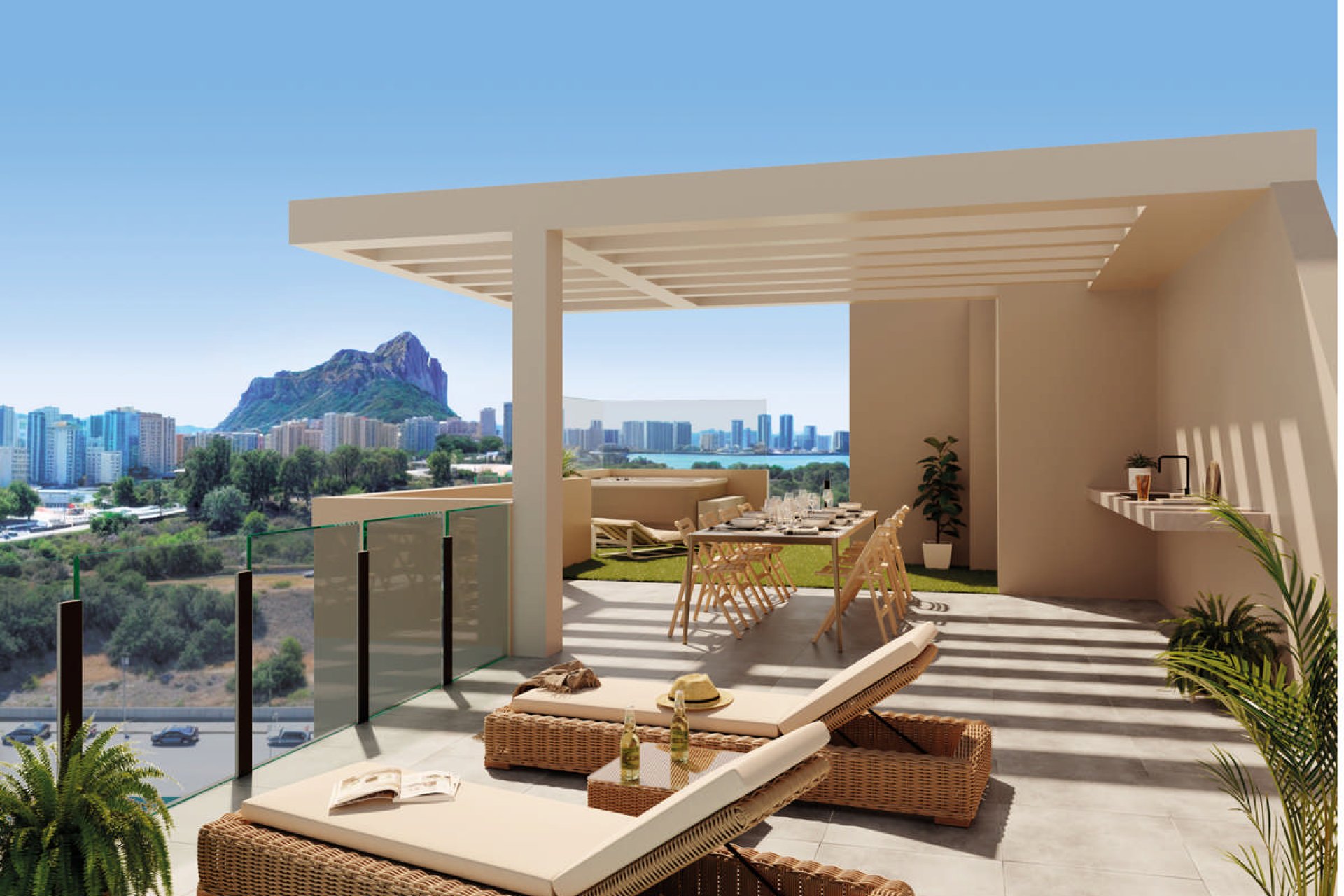 Obra nueva - Planta Baja -
Calpe