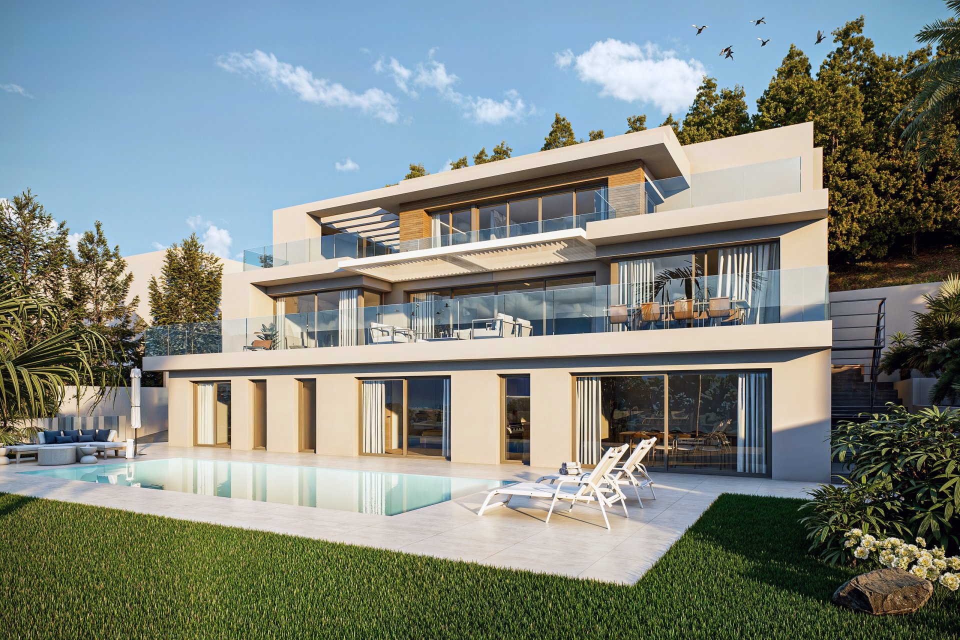 Obra nueva - Villa -
Altea