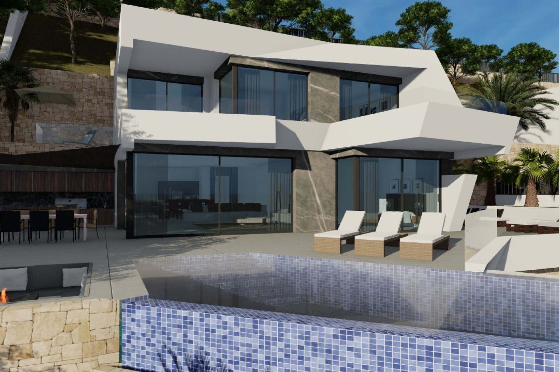 Obra nueva - Villa -
Calpe