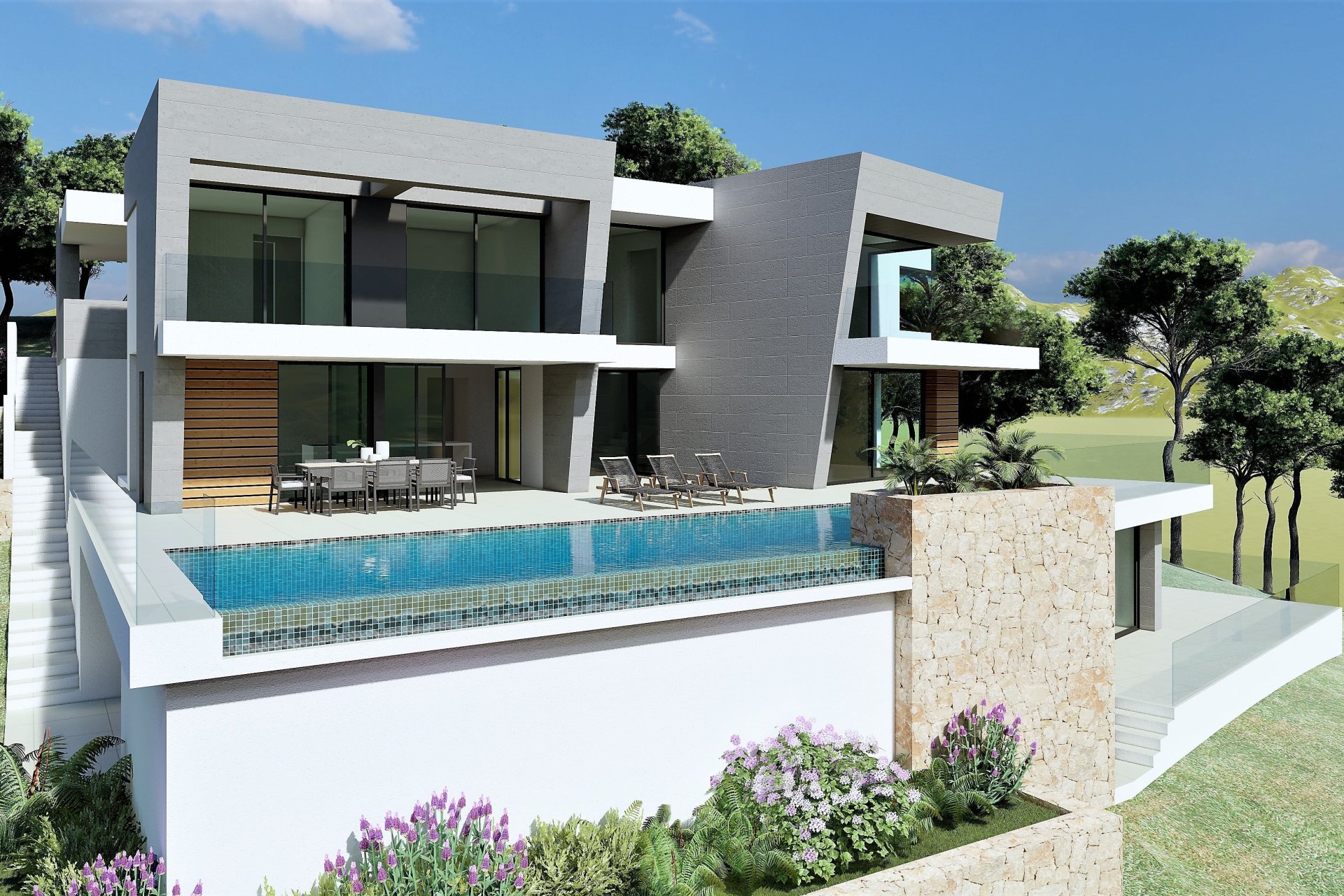 Obra nueva - Villa -
Cumbre del Sol