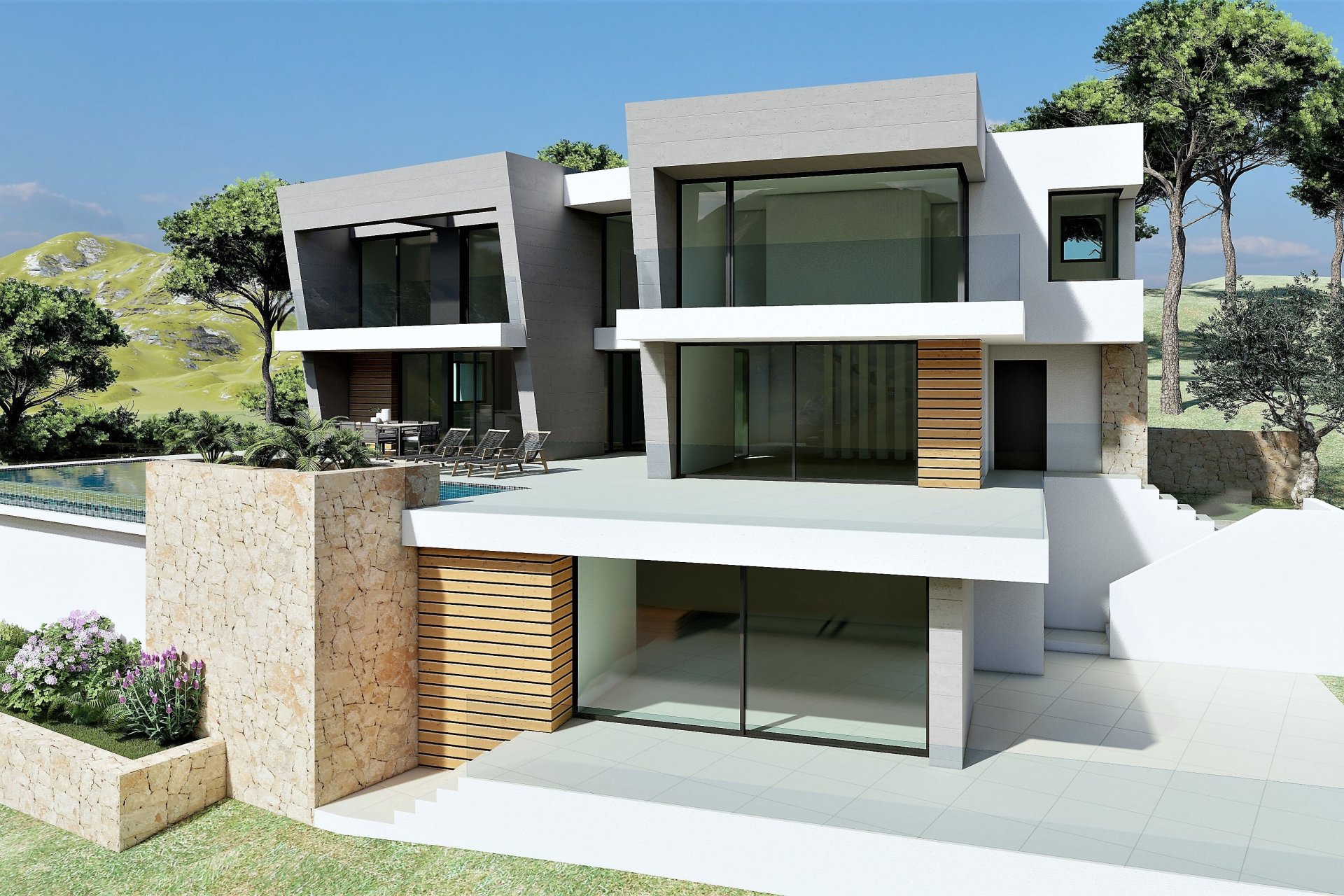 Obra nueva - Villa -
Cumbre del Sol