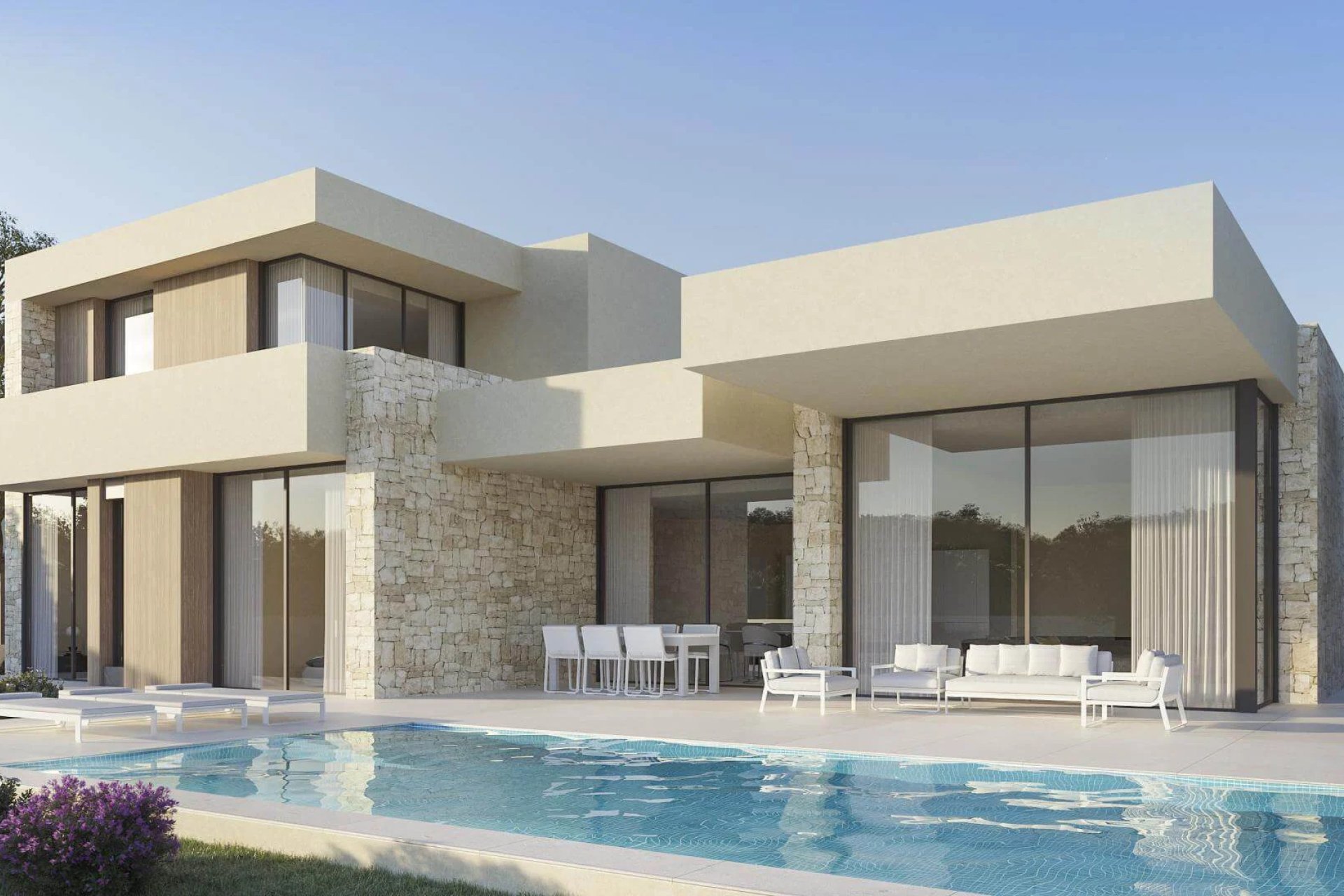 Obra nueva - Villa -
Denia