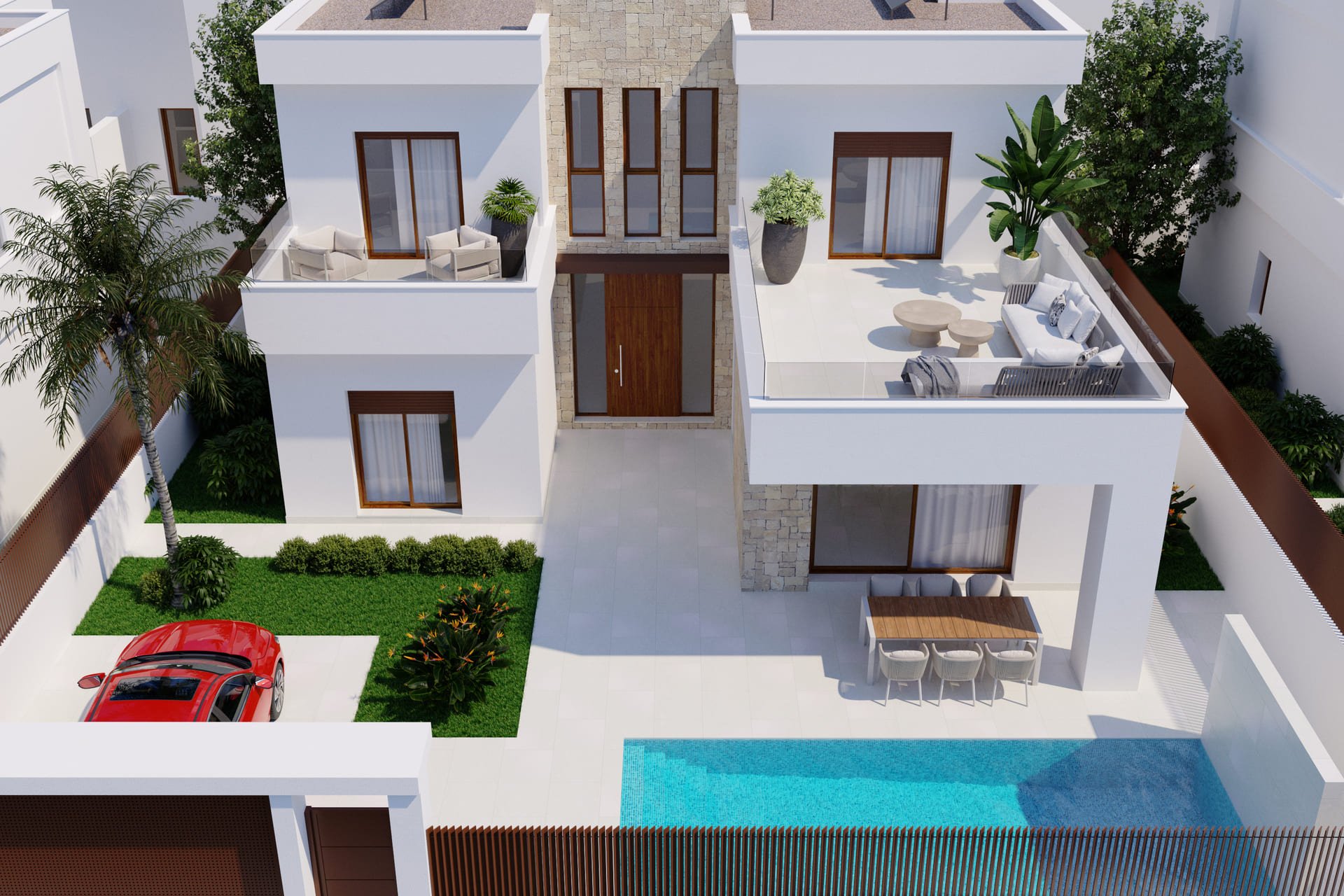 Obra nueva - Villa -
Orihuela Costa