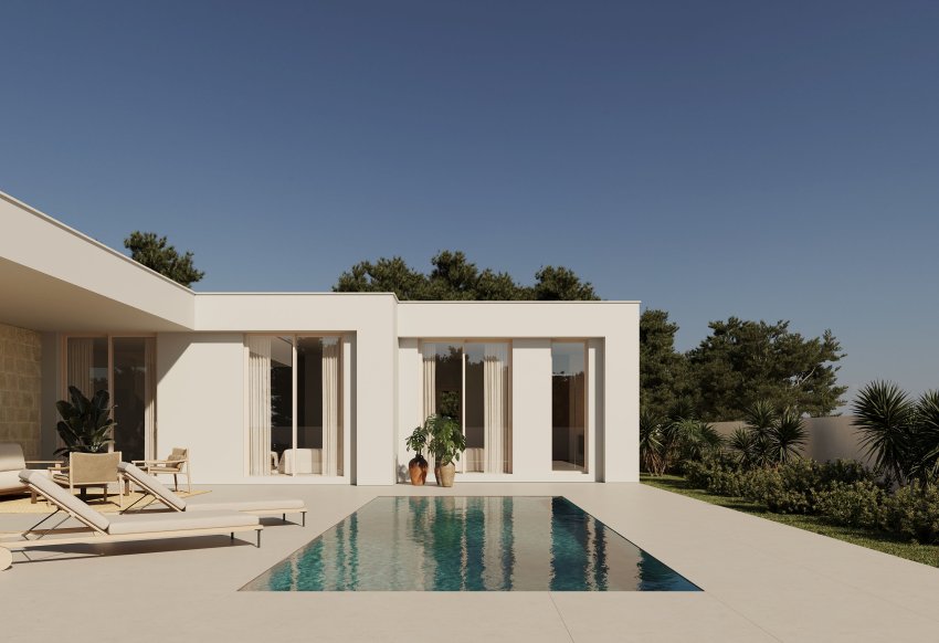 Obra nueva - Villa -
Polop