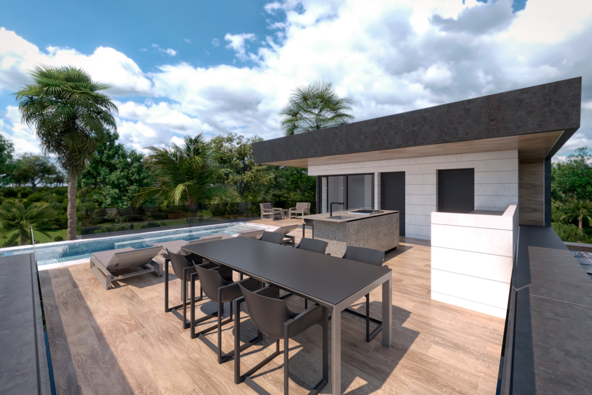 Obra nueva - Villa -
Santa Rosalía