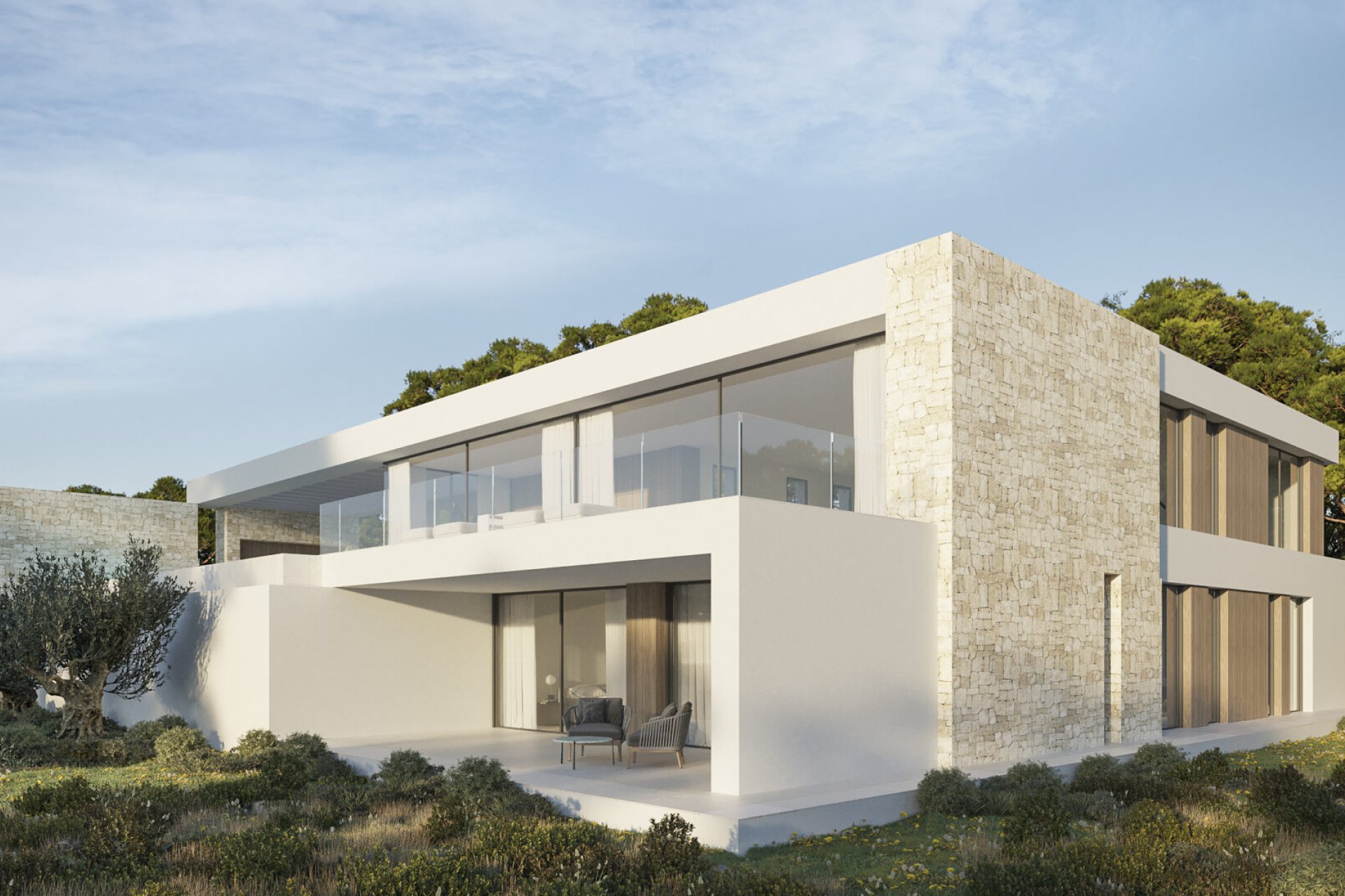 Obra nueva - Villa -
Teulada
