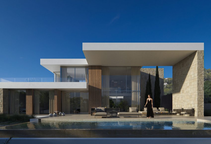 Obra nueva - Villa -
Teulada