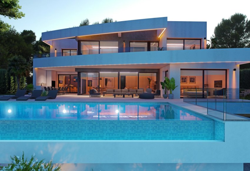 Obra nueva - Villa -
Teulada