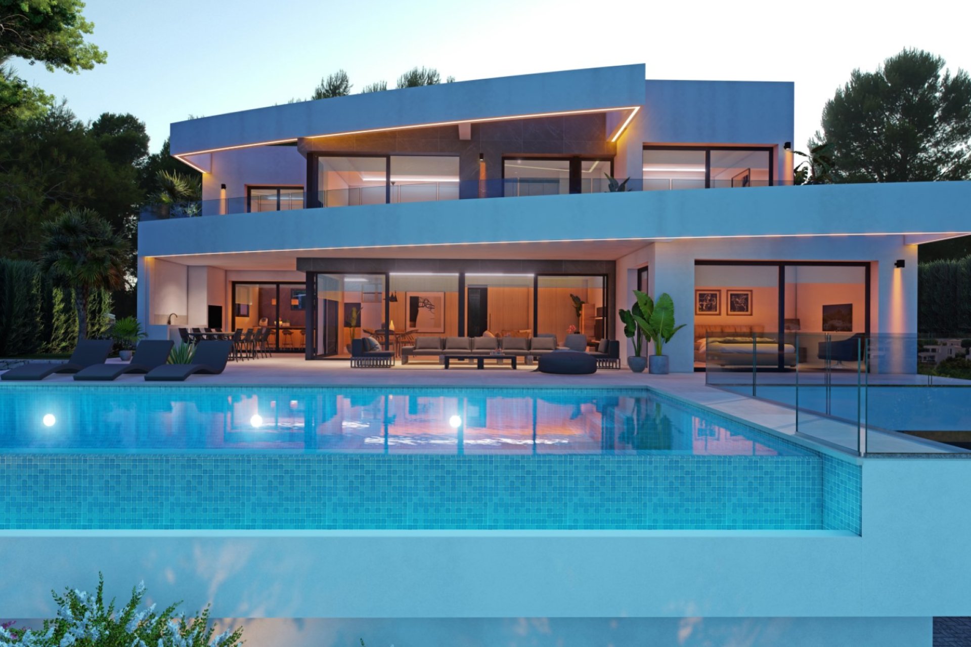 Obra nueva - Villa -
Teulada