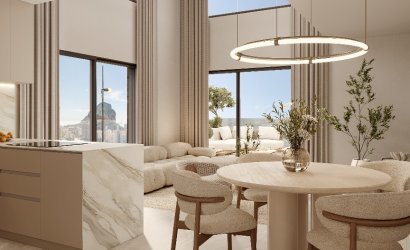 Obra nueva - Ático -
Calpe